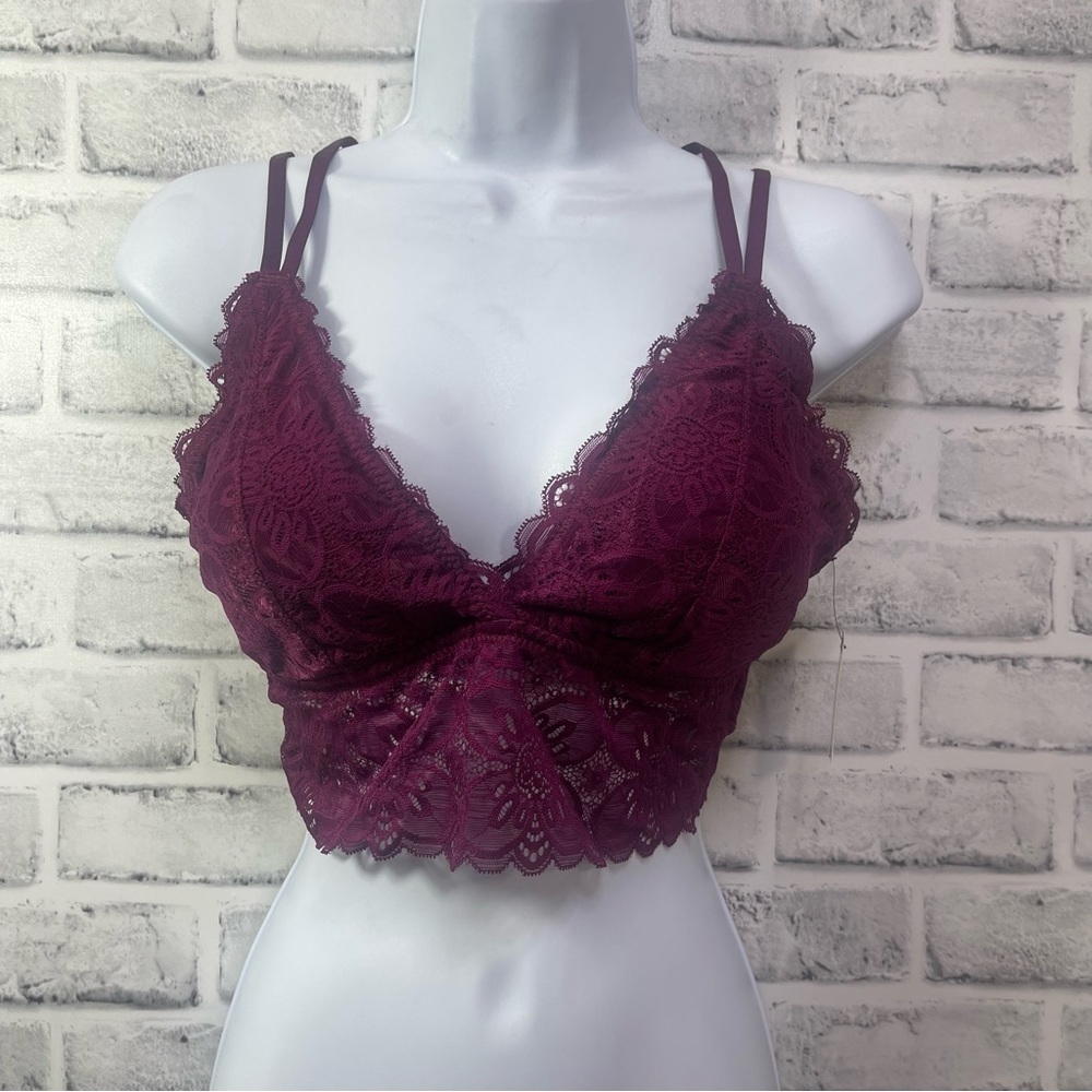 Blake & Co. Lace Racerback Bralette Large